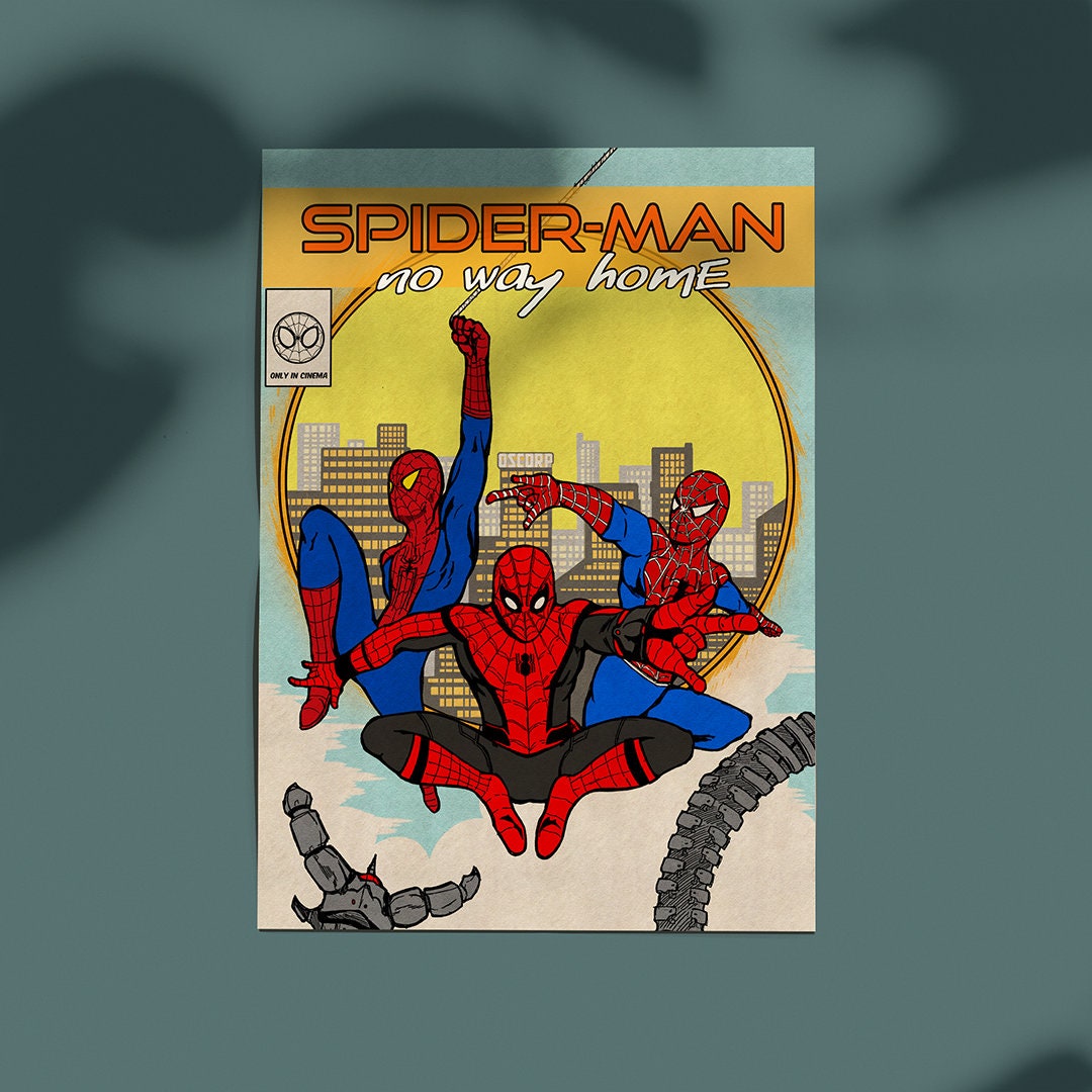 Spiderman Poster, No Way Home poster