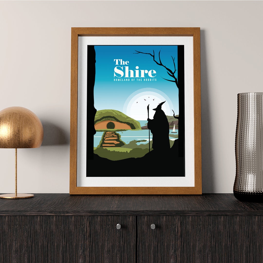 The Shire Travel Poster