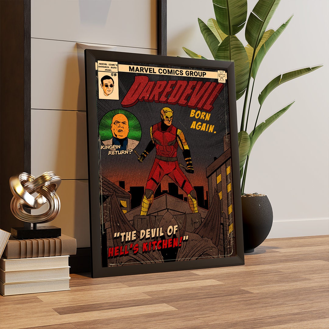 Daredevil Poster, Daredevil Born Again