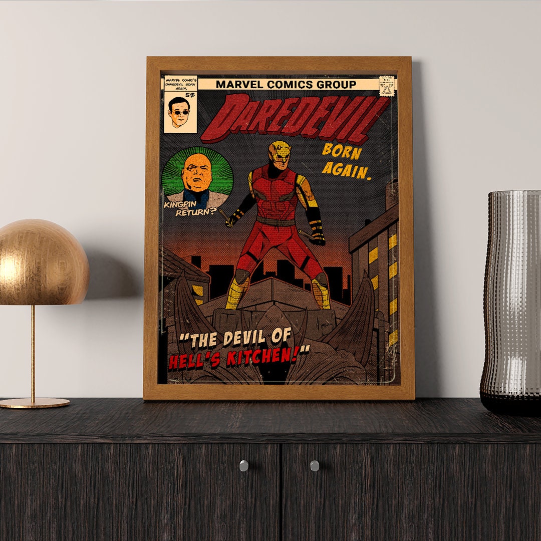 Daredevil Poster, Daredevil Born Again