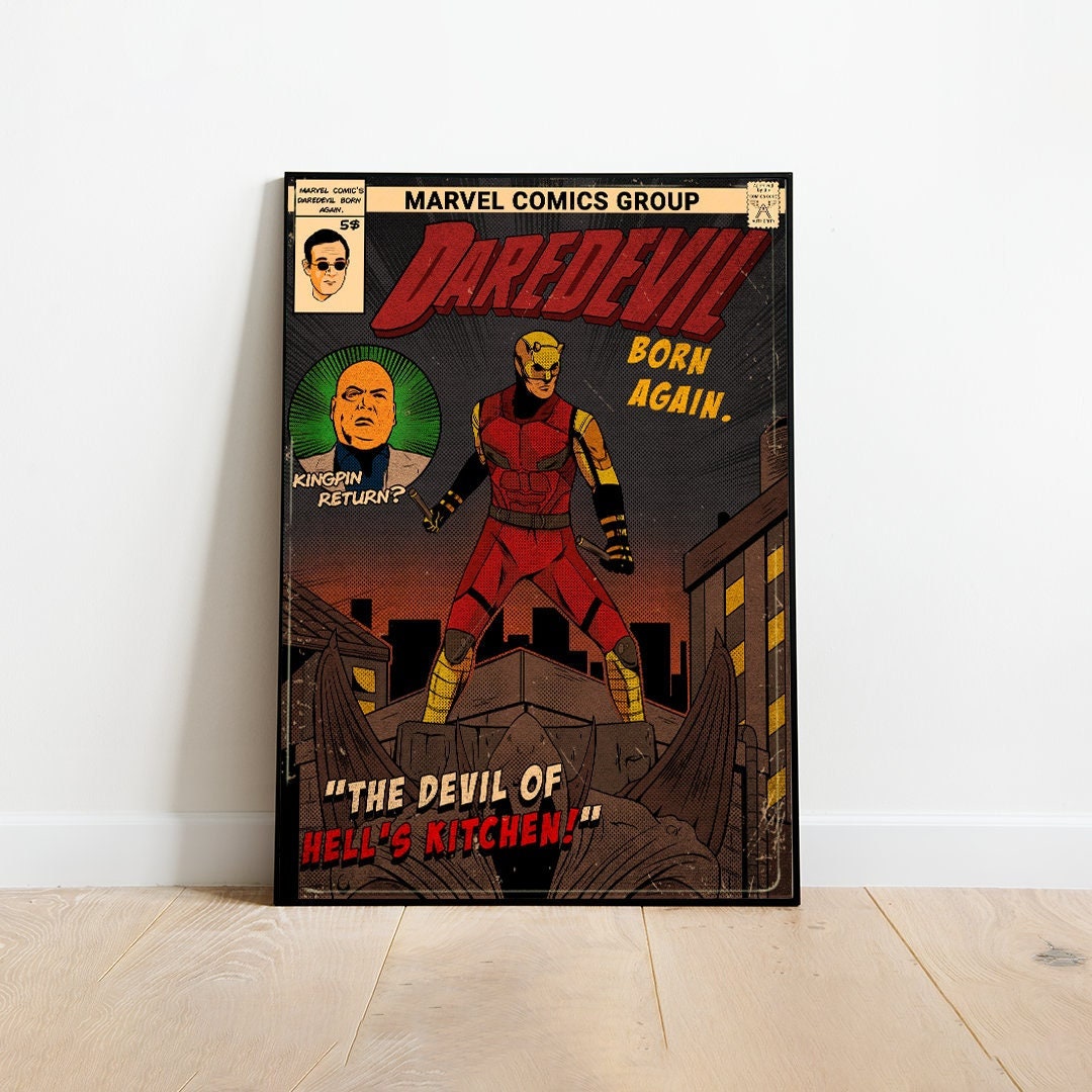 Daredevil Poster, Daredevil Born Again