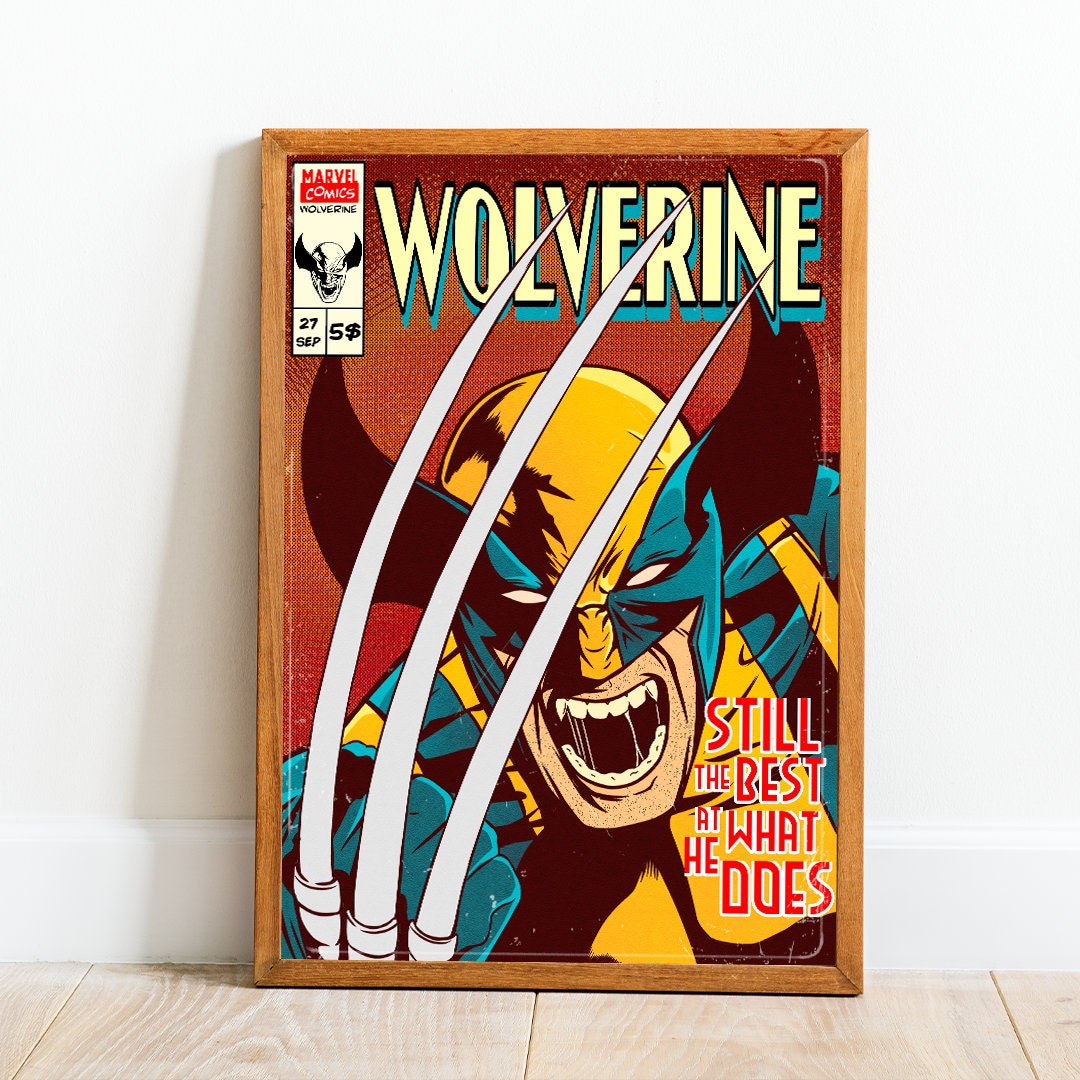 Wolverine Poster, X Men Poster