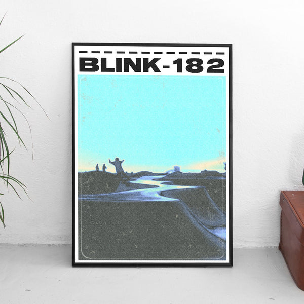 Blink-182 Poster, Blink-182 Print, Blink-182 Album Poster, Music Print