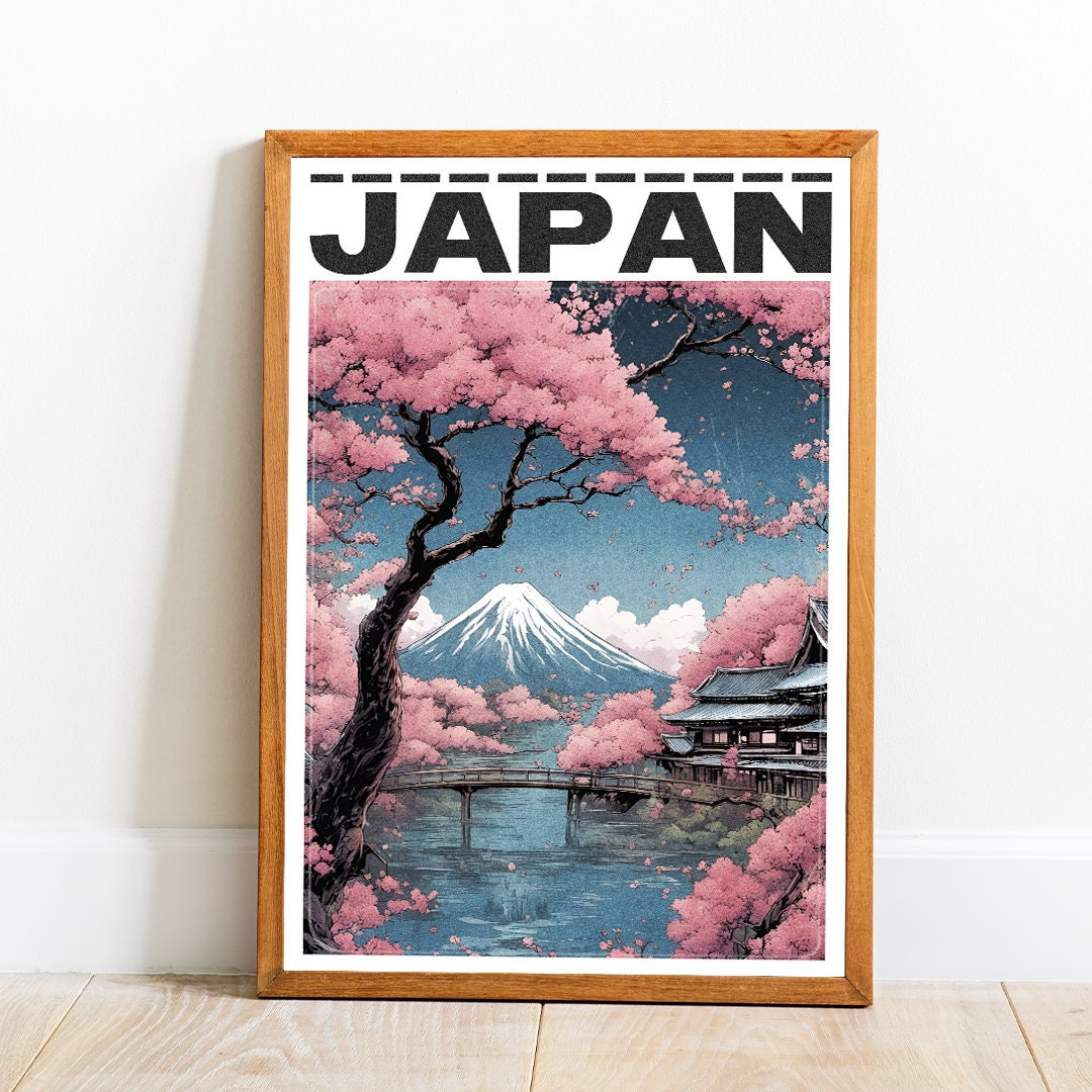 Japan Poster, Japan Print, A3, A4, A5, Comic Book Poster,Travel Poster, Japanese Art Print, Japanese Print, Vintage Japanese Art,