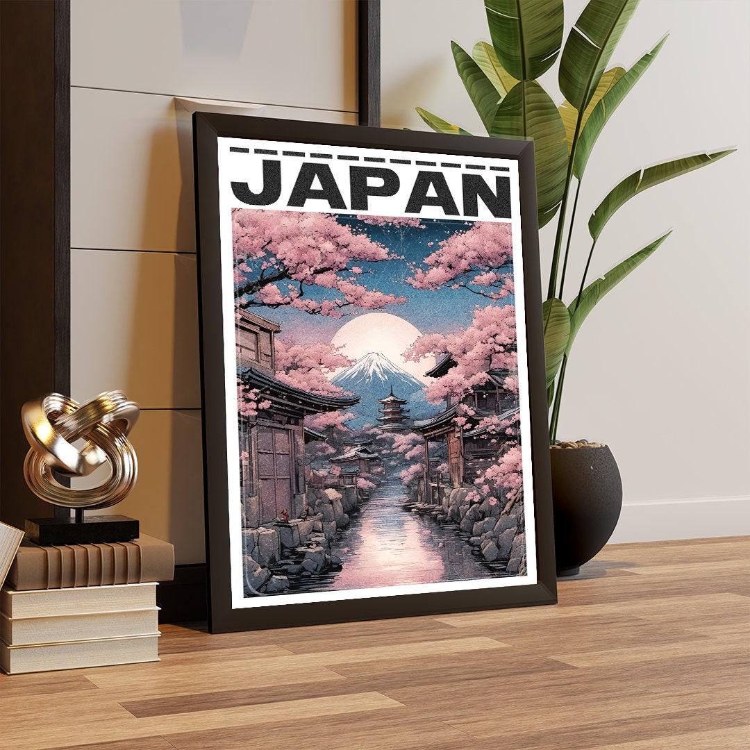 Japan Poster, Japan Print, A3, A4, A5, Comic Book Poster,Travel Poster, Japanese Art Print, Japanese Print, Vintage Japanese Art,