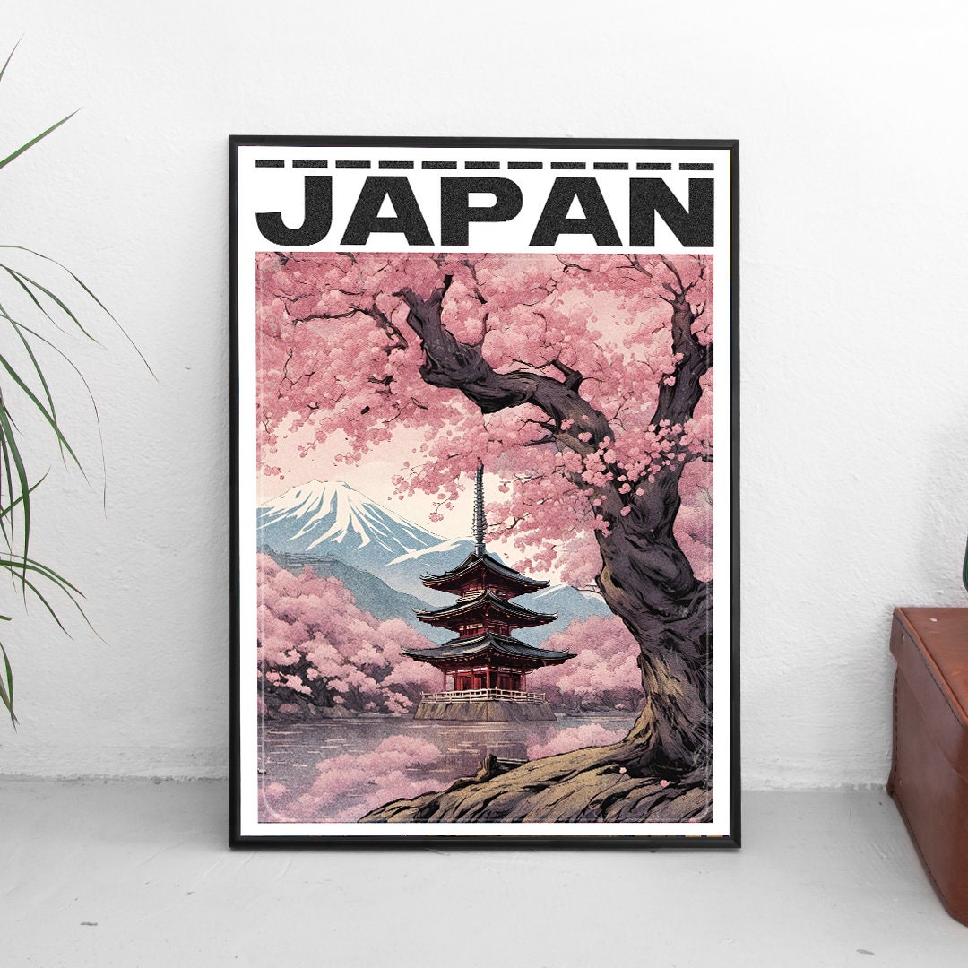 Japan Poster, Japan Print, A3, A4, A5, Comic Book Poster,Travel Poster