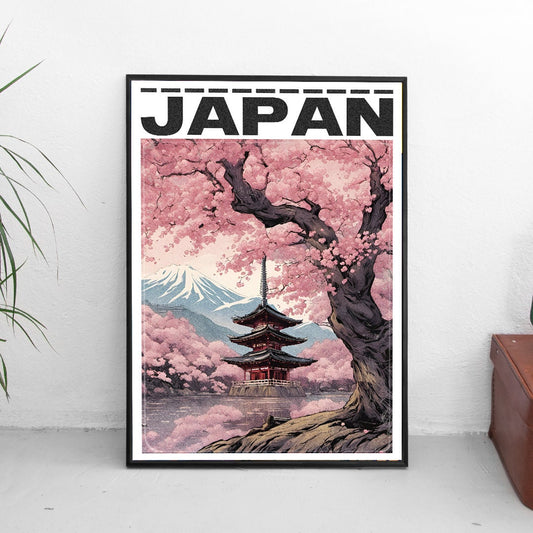 Japan Poster, Japan Print, A3, A4, A5, Comic Book Poster,Travel Poster