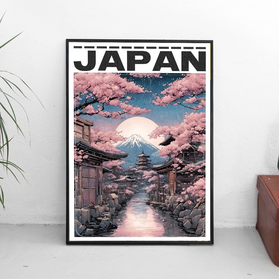 Japan Poster, Japan Print, A3, A4, A5, Comic Book Poster,Travel Poster, Japanese Art Print, Japanese Print, Vintage Japanese Art,
