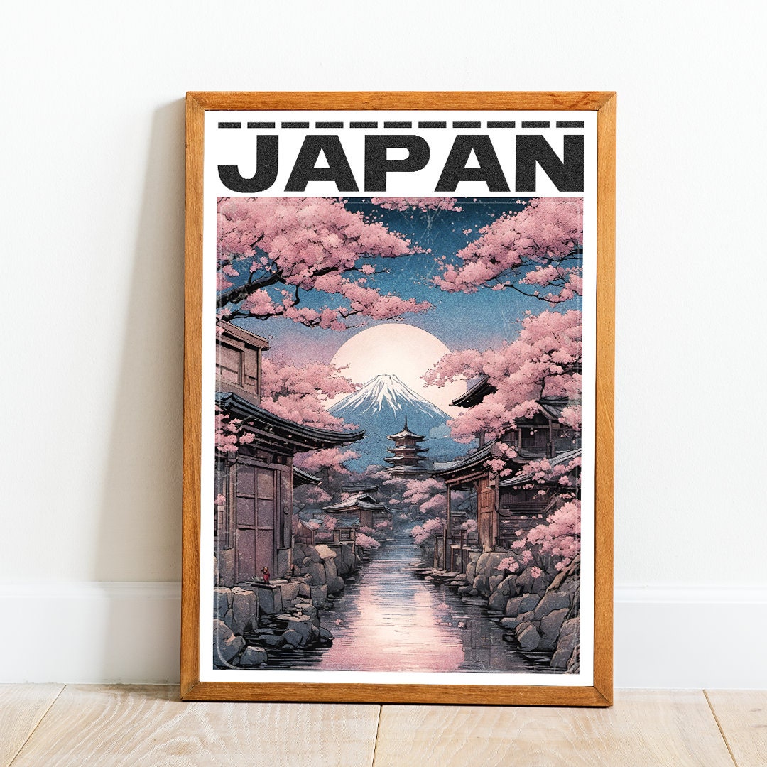 Japan Poster, Japan Print, A3, A4, A5, Comic Book Poster,Travel Poster, Japanese Art Print, Japanese Print, Vintage Japanese Art,