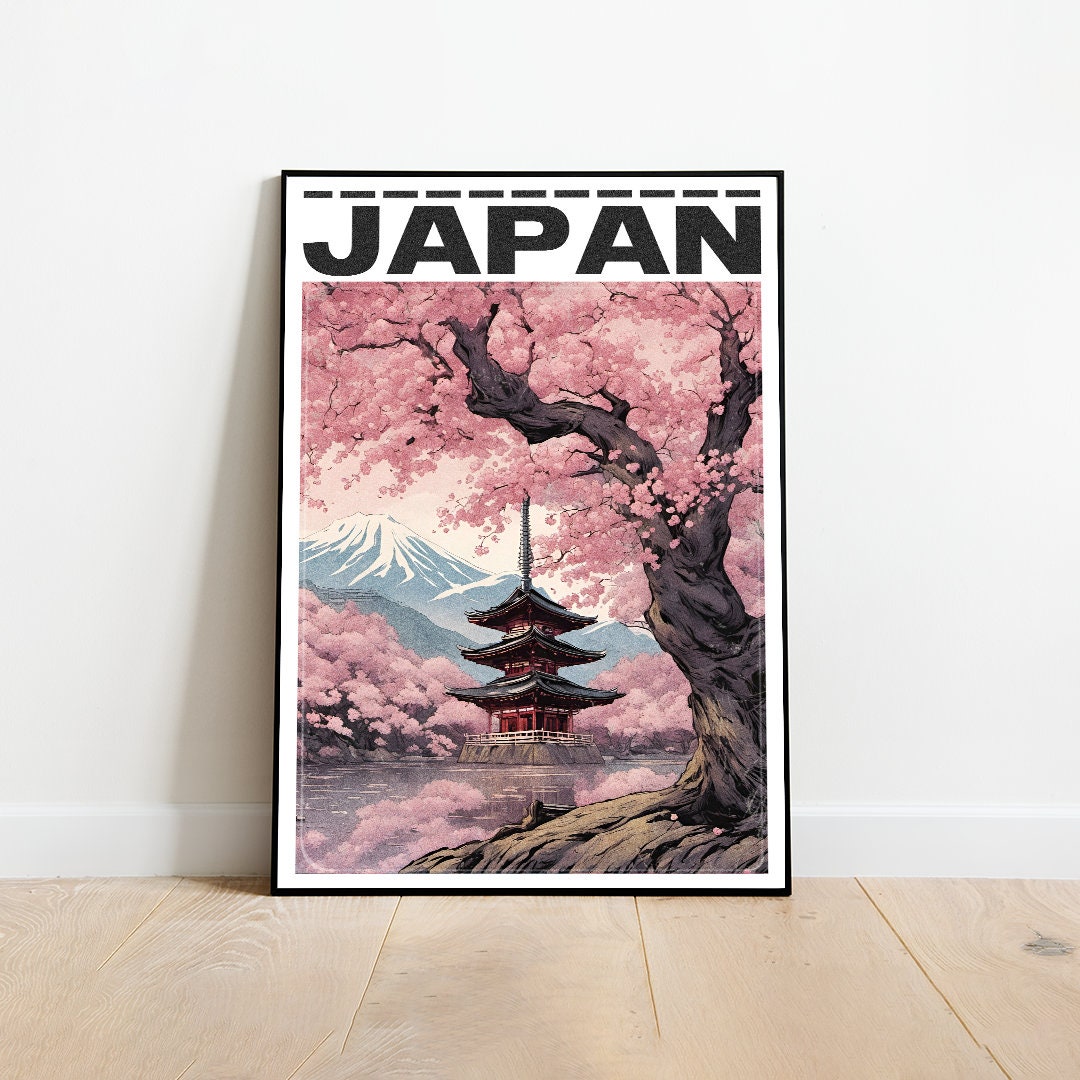 Japan Poster, Japan Print, A3, A4, A5, Comic Book Poster,Travel Poster