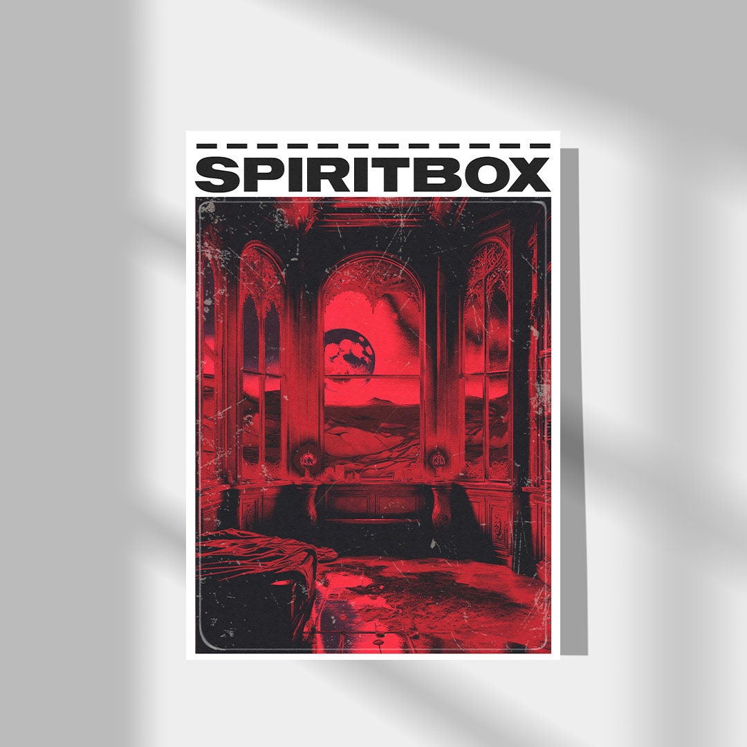 Spiritbox Poster, Spiritbox Print, Rock Poster, Metal Poster, Music Print,