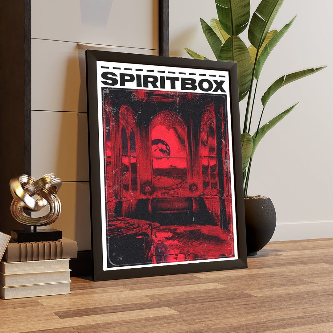 Spiritbox Poster, Spiritbox Print, Rock Poster, Metal Poster, Music Print,