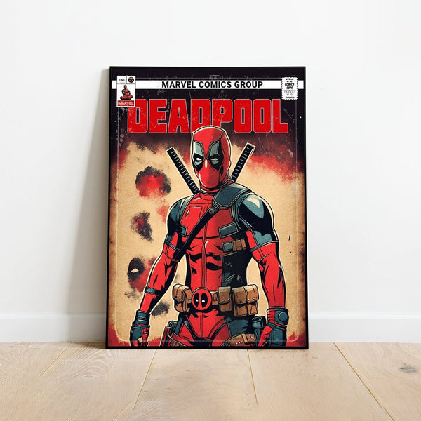 Deadpool Comic Poster