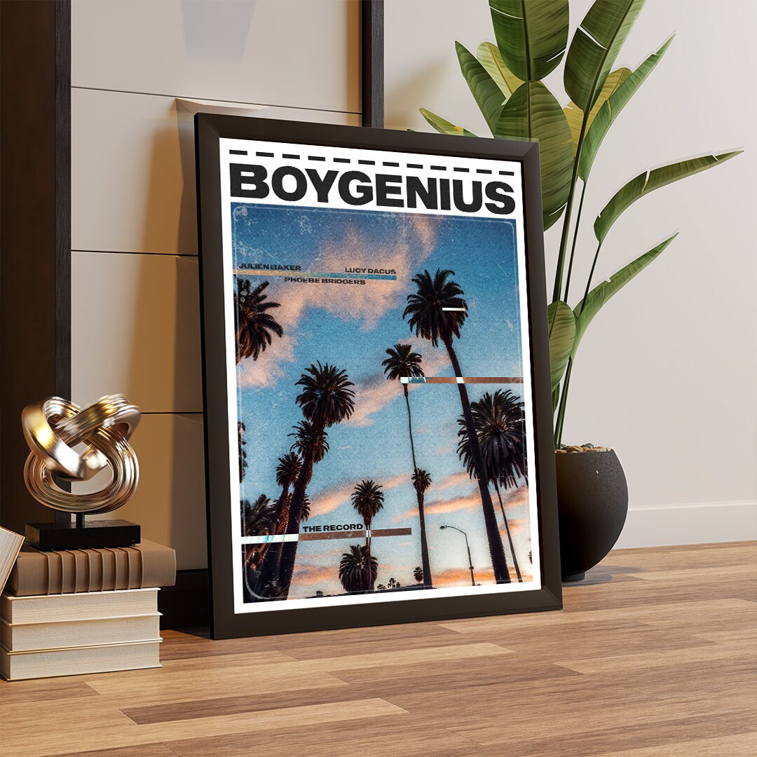 Boygenius Poster • Boygenius Album Poster • the record • Boygenius Music Poster • Album Poster • Music Poster • Phoebe Bridgers poster