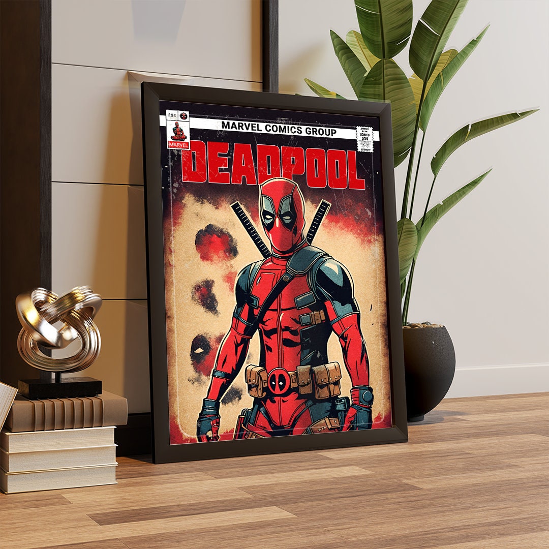 Deadpool Comic Poster