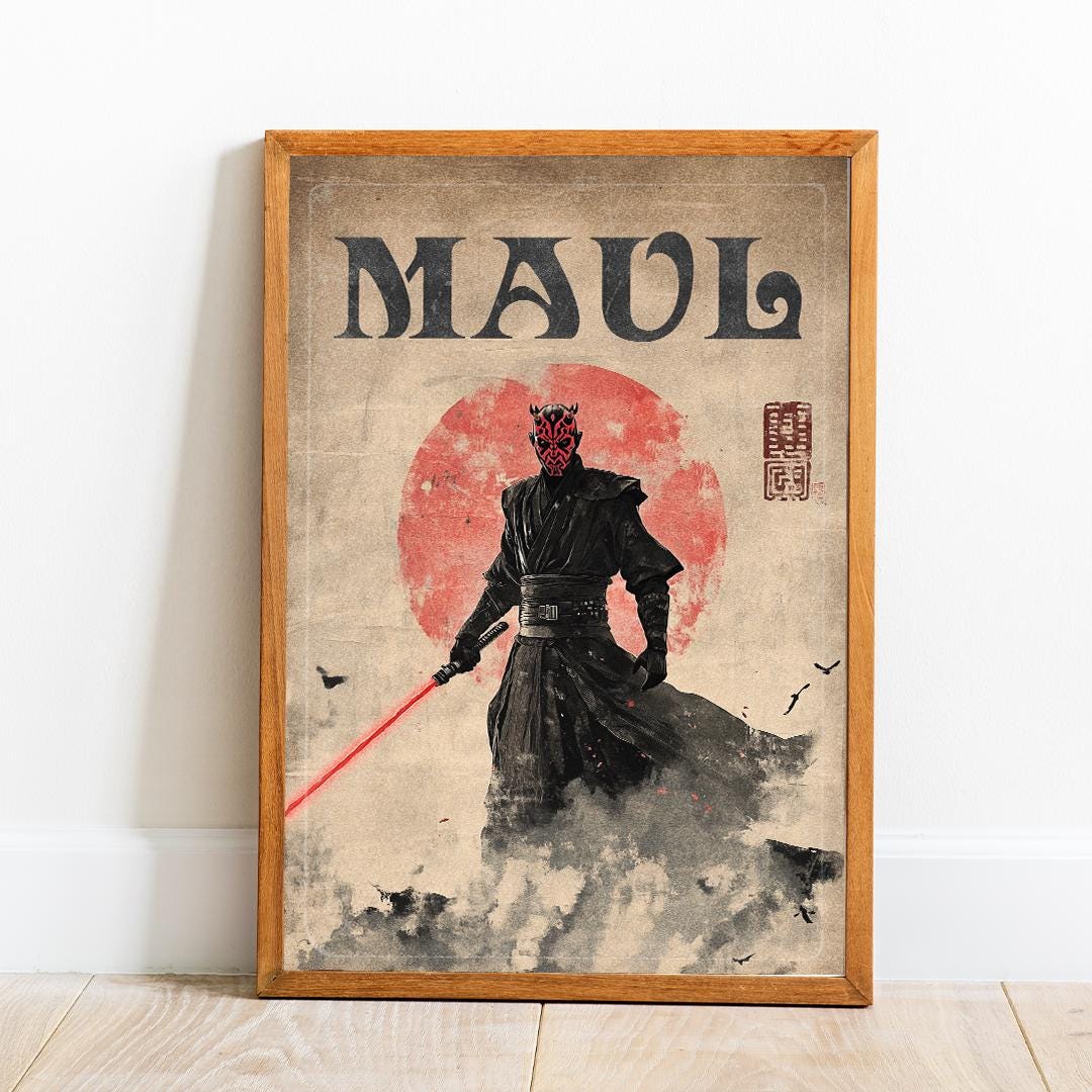 Darth Maul Poster