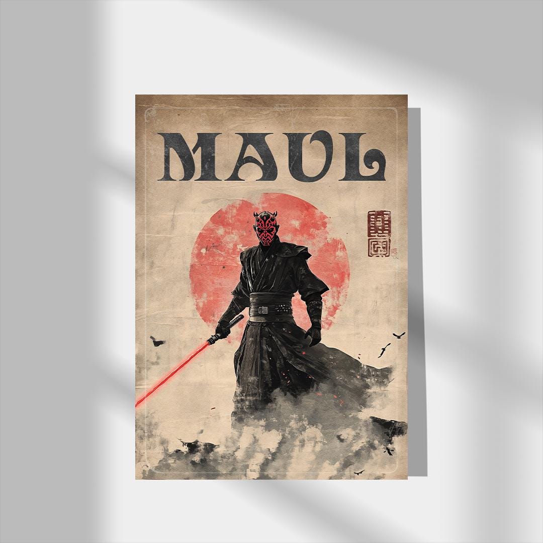 Darth Maul Poster