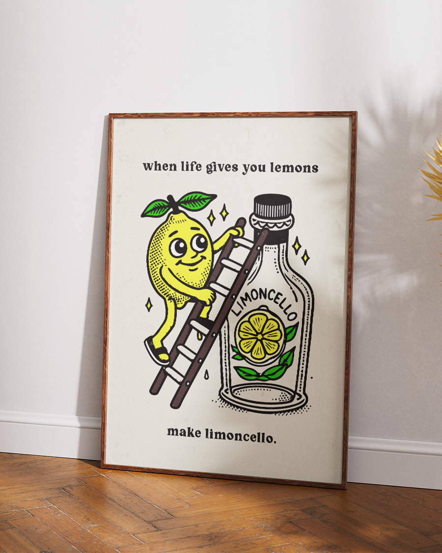 Make Lemons Print
