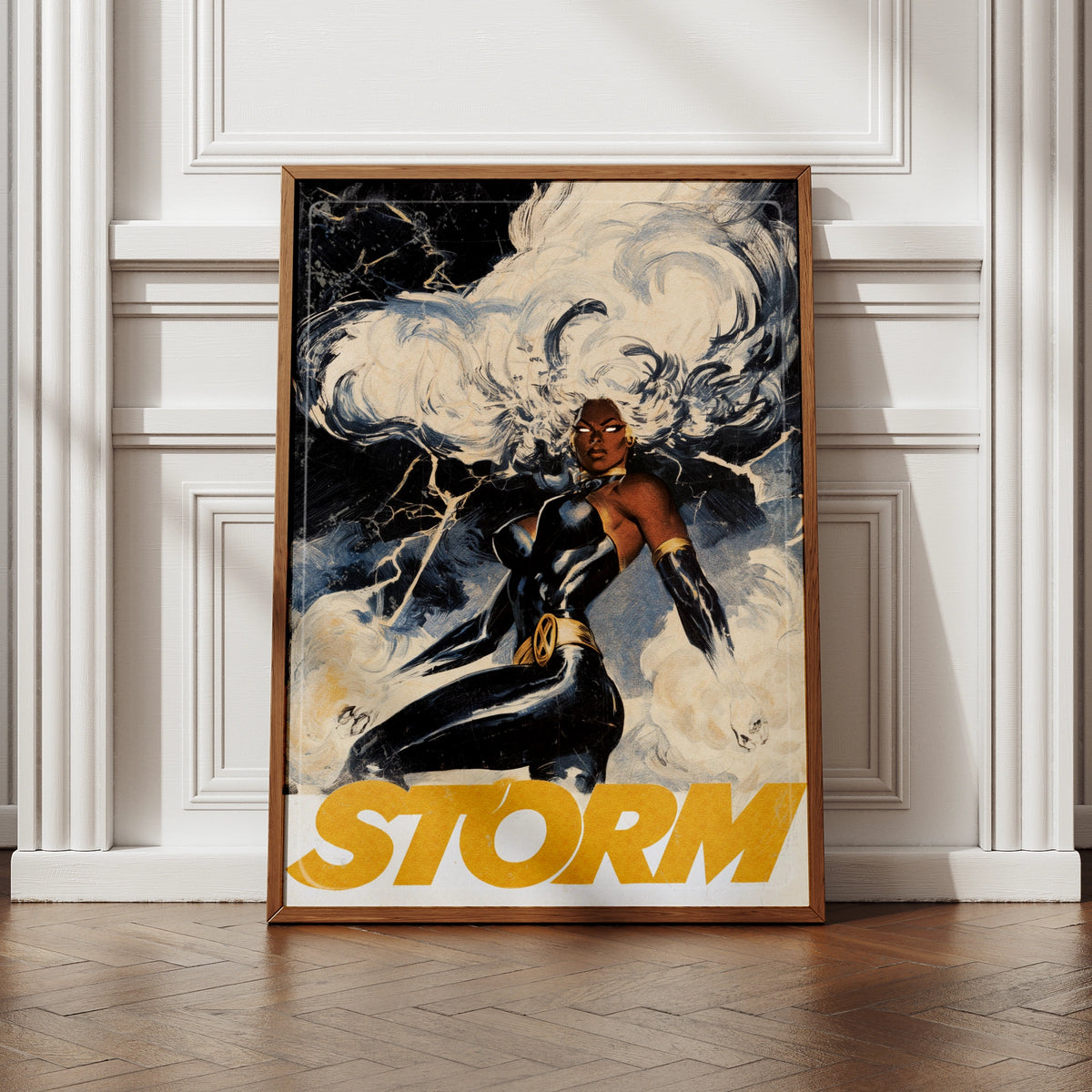 Storm X-Men Poster, Marvel Superhero Wall Art, Comic Book Print, Fan Gift