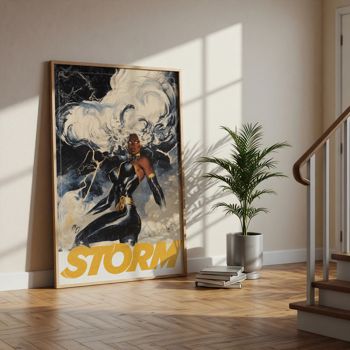 Storm X-Men Poster, Marvel Superhero Wall Art, Comic Book Print, Fan Gift