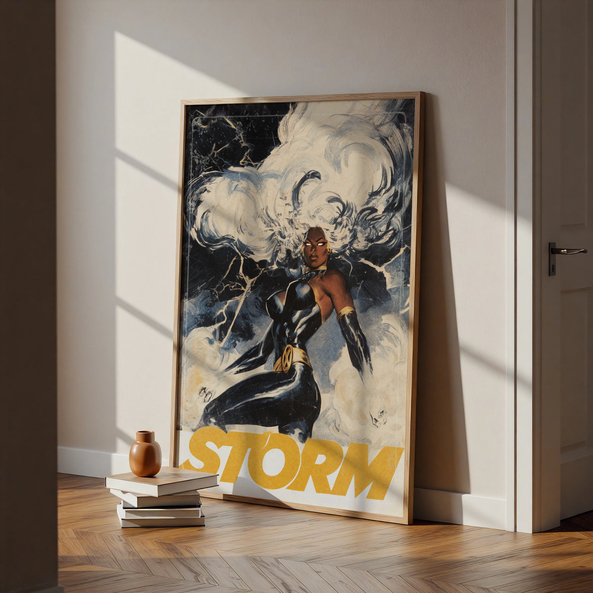 Storm X-Men Poster, Marvel Superhero Wall Art, Comic Book Print, Fan Gift